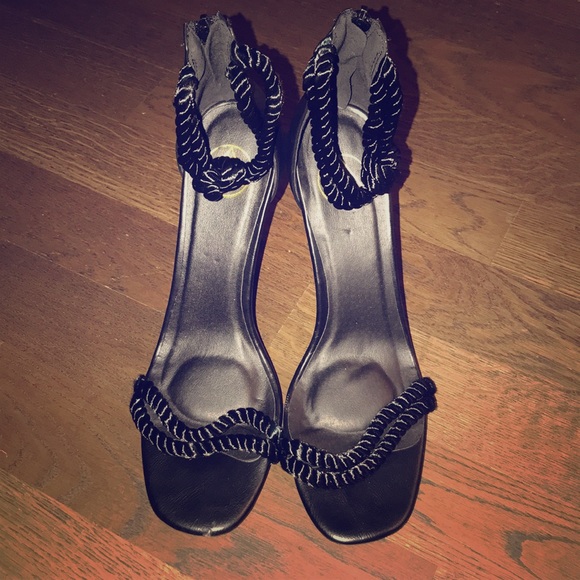 Missguided Shoes - Missguided Knotted Tassle Barely There Sandals